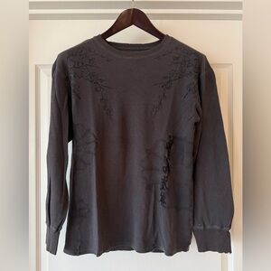 Men's Long Sleeve Shirt - Black